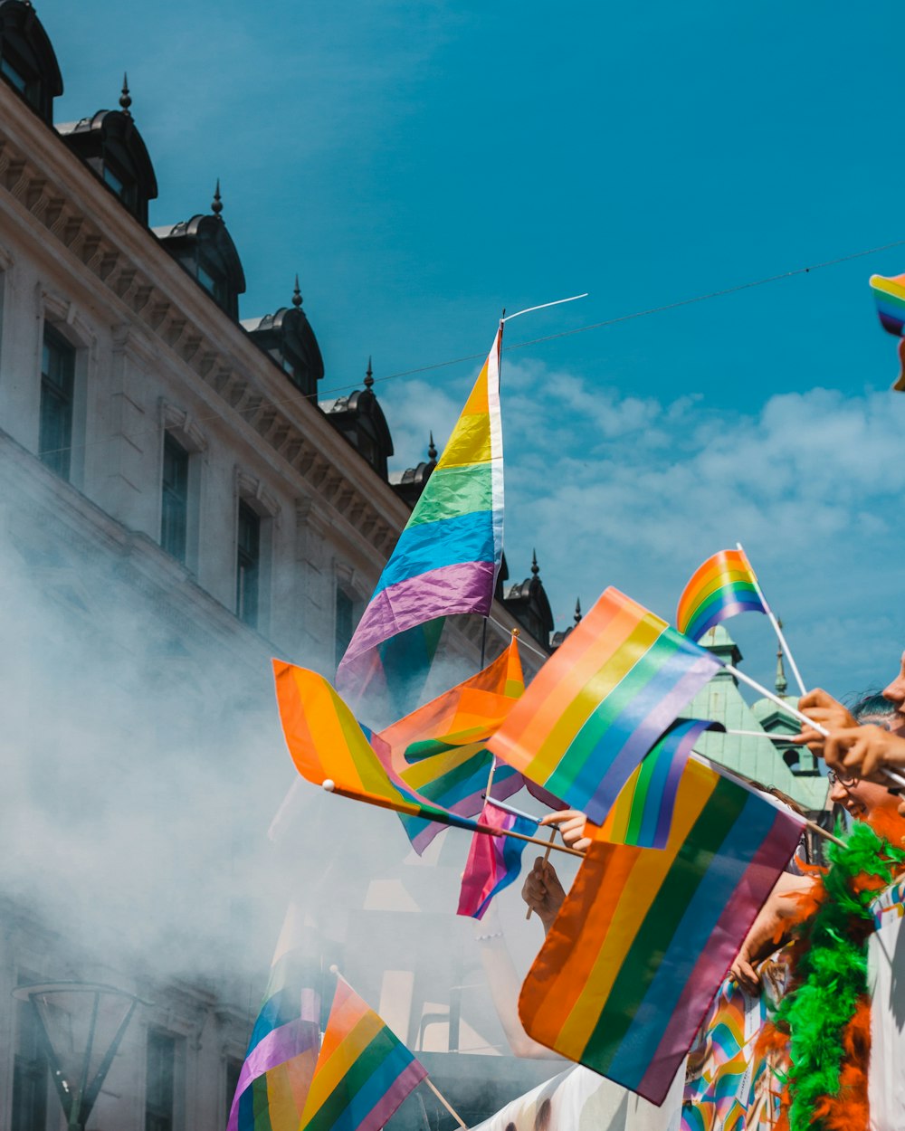 Lotto di striscioni LGBT