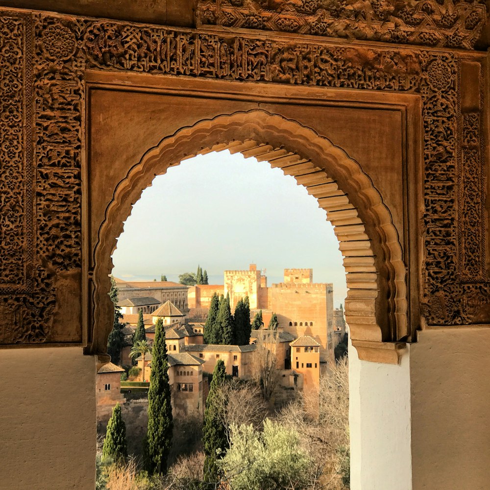 Uitzicht over het stadje Granada