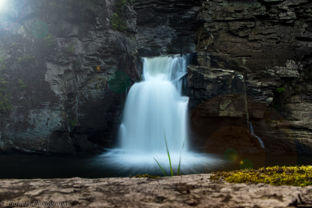 view of waterfall