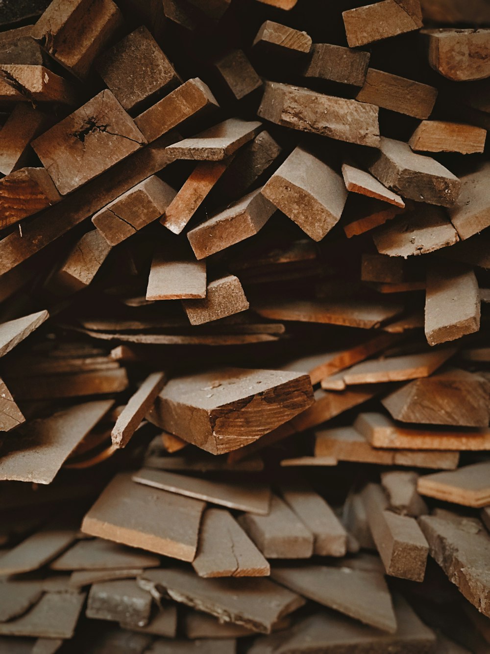 pile of cut wood