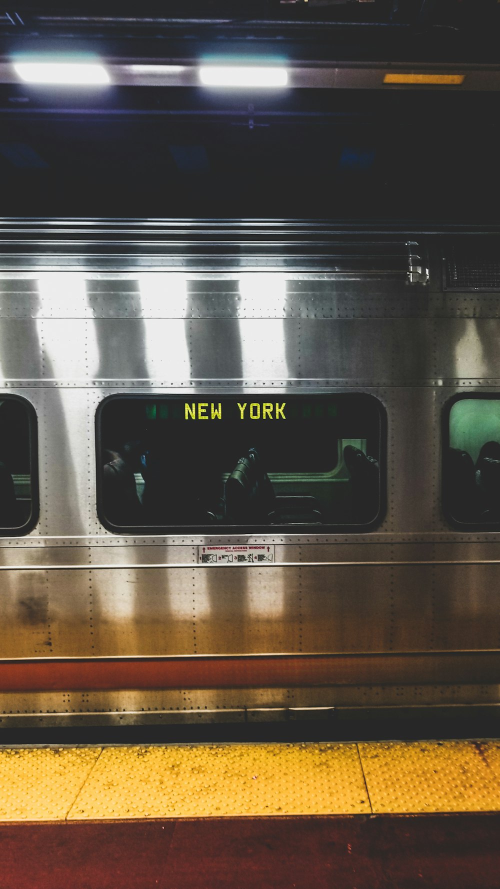 people inside train