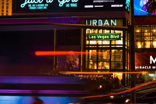 Las Vega Boulevard signage