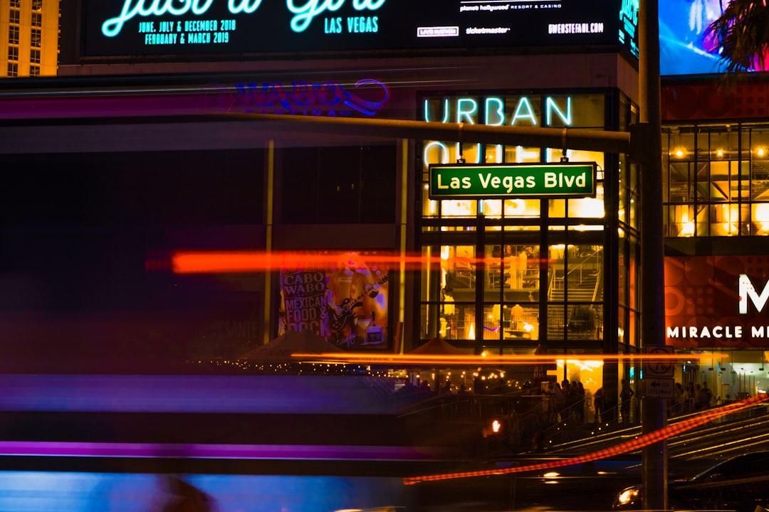 Las Vega Boulevard signage,
