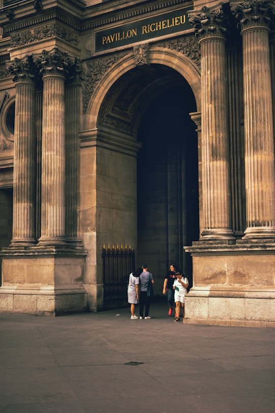 brown concrete building in Tuileries Garden France