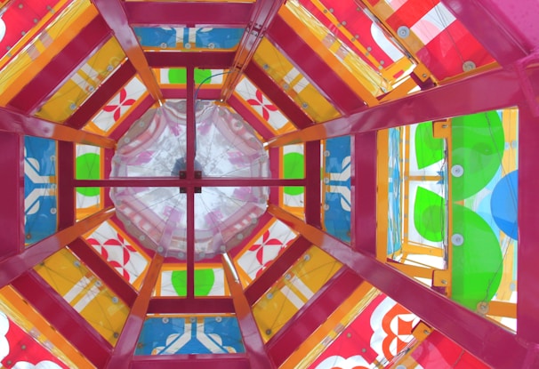 A vibrant photo showcasing a creative design project.