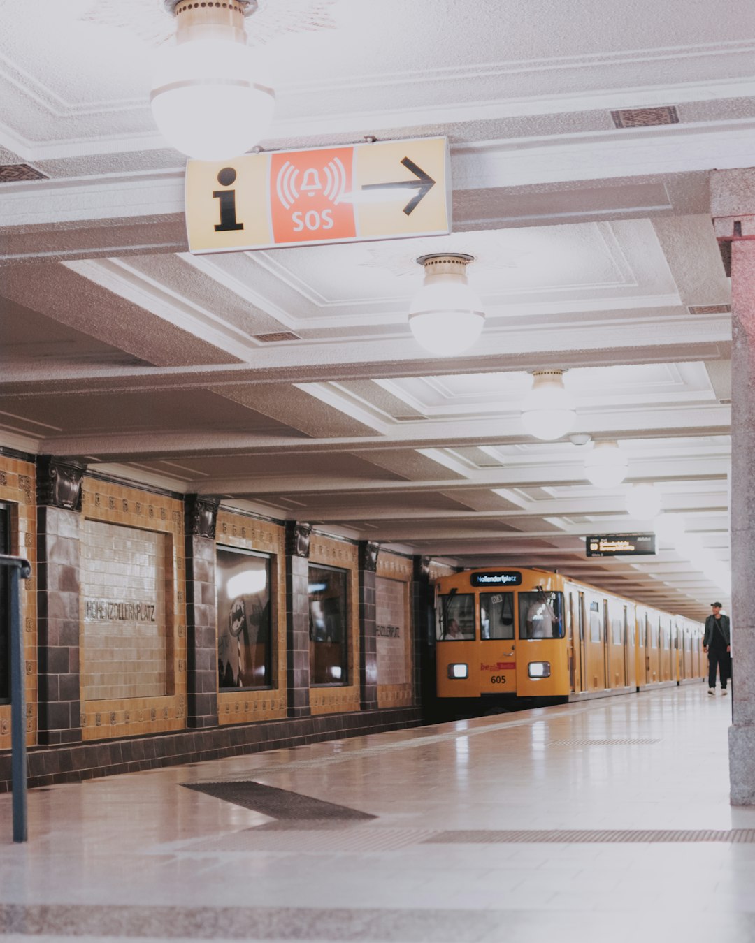 yellow train in subway close-up photography