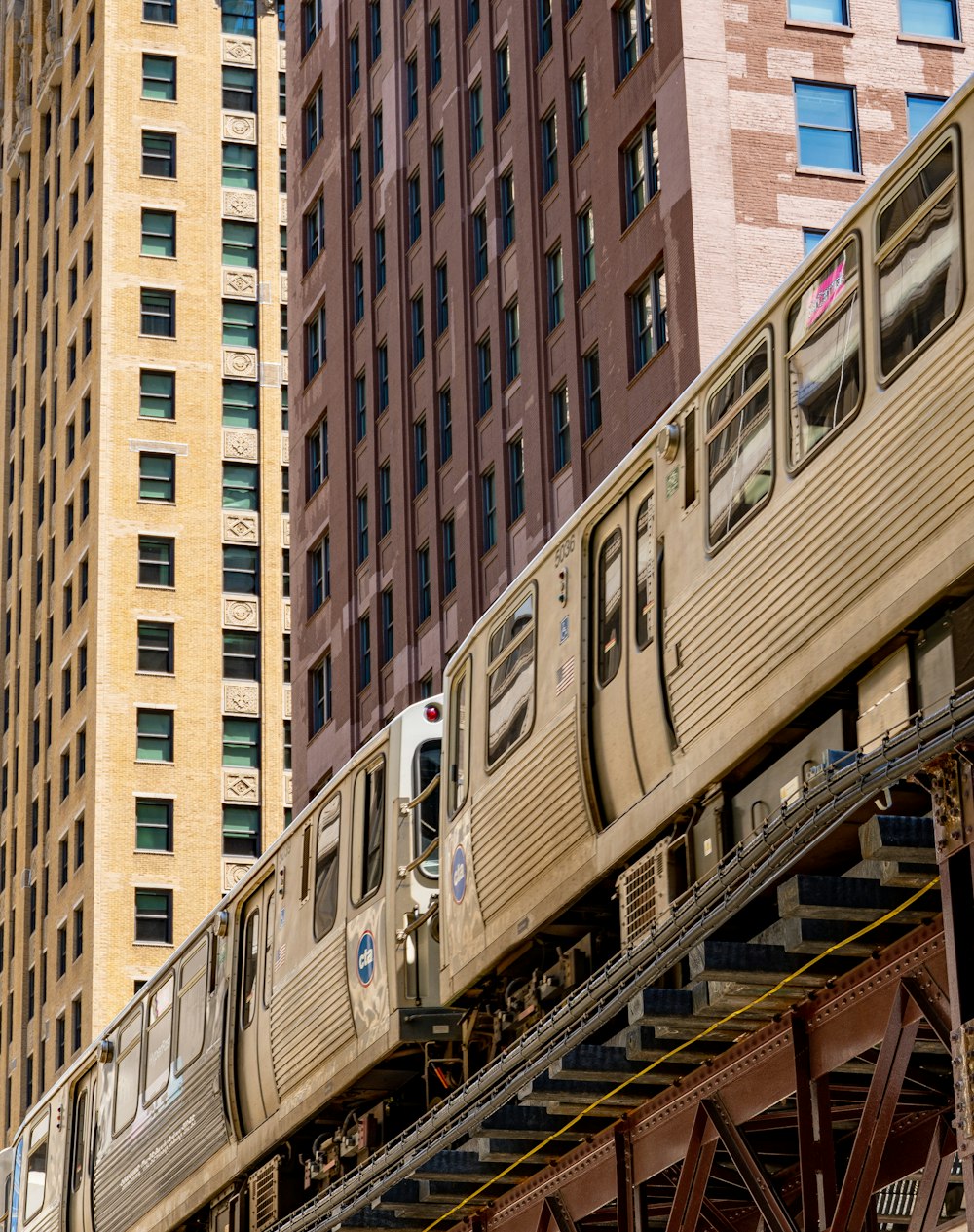 gray and black train close-up photography