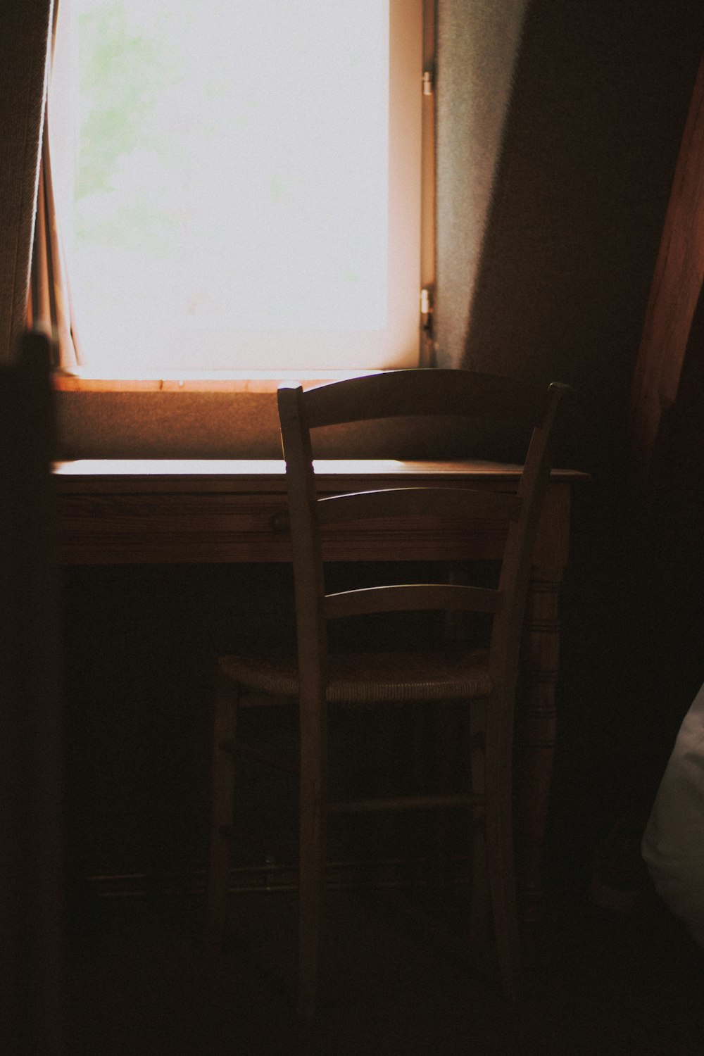 chair under desk