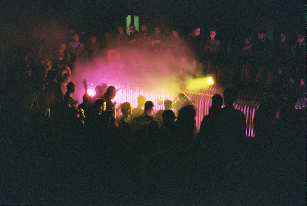 people near stage