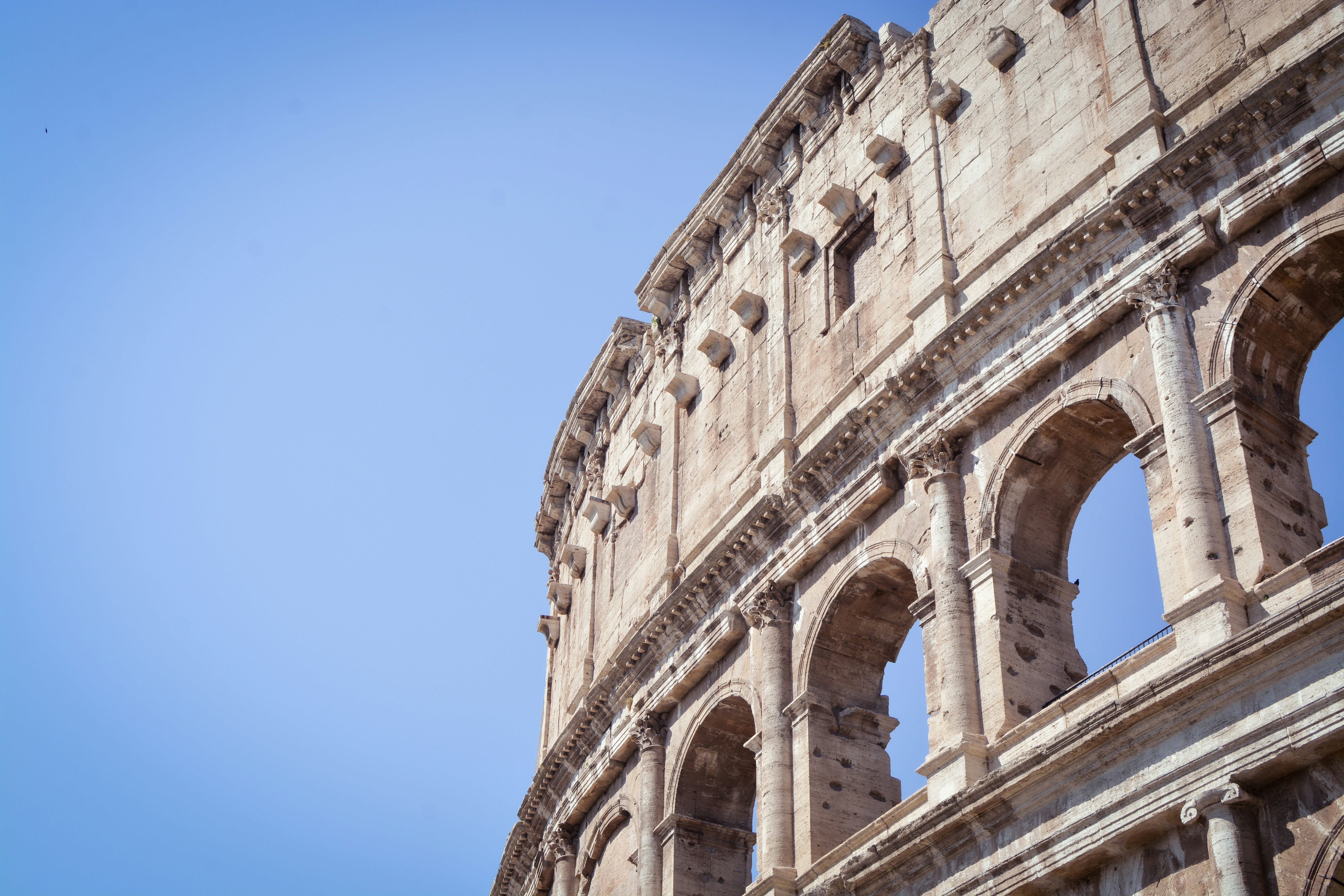 white concrete structure