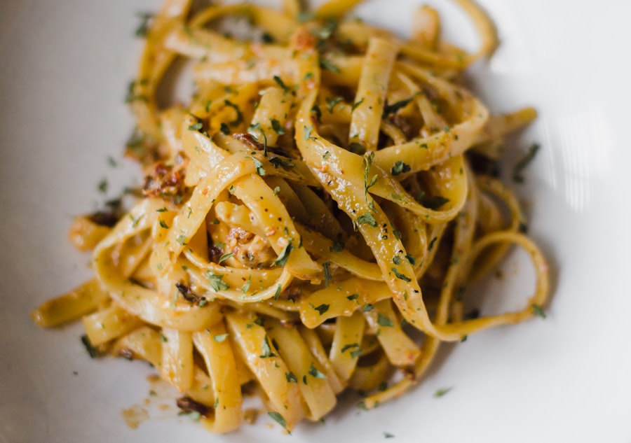 Atún con pasta integral