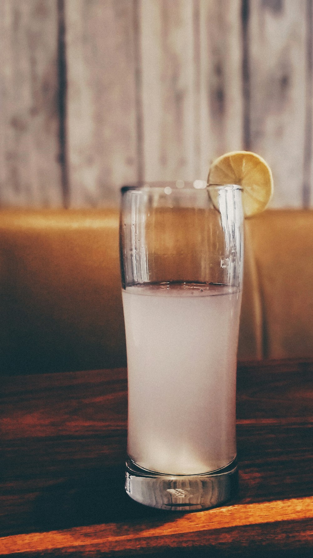 cocktail in drinking glass