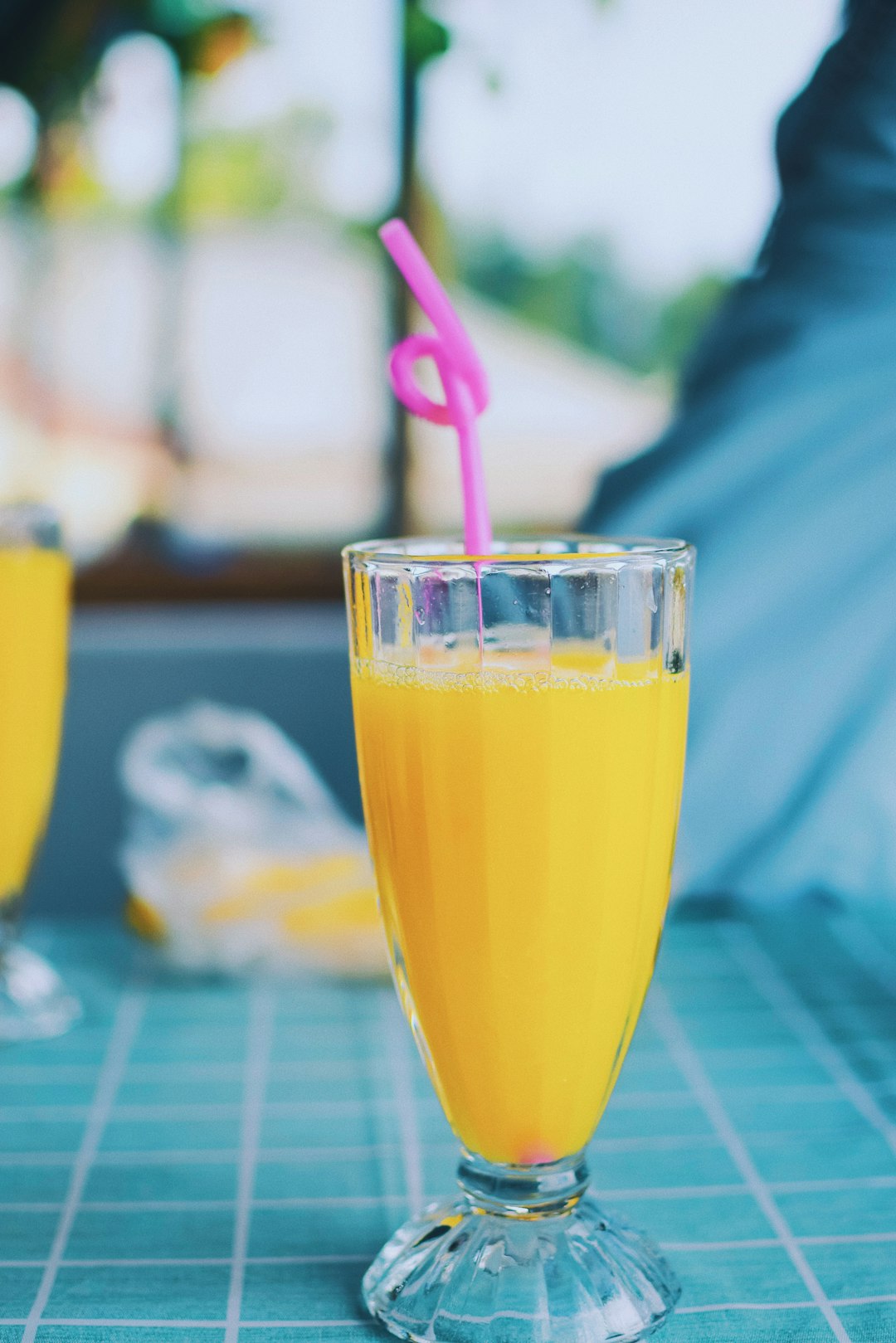 cocktail in drinking glass