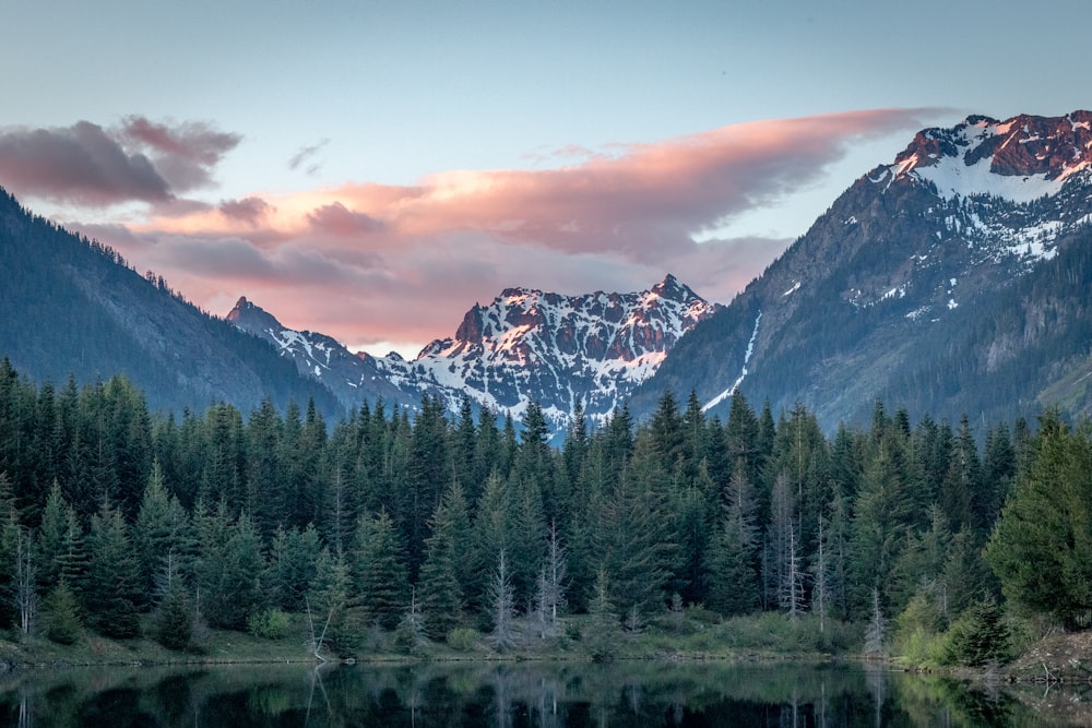 photography of mountain range during daytime