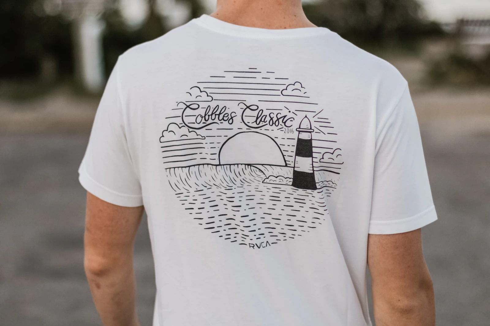 Close-up of a t-shirt fabric and sleeve detail, suggesting choosing a comfortable tee