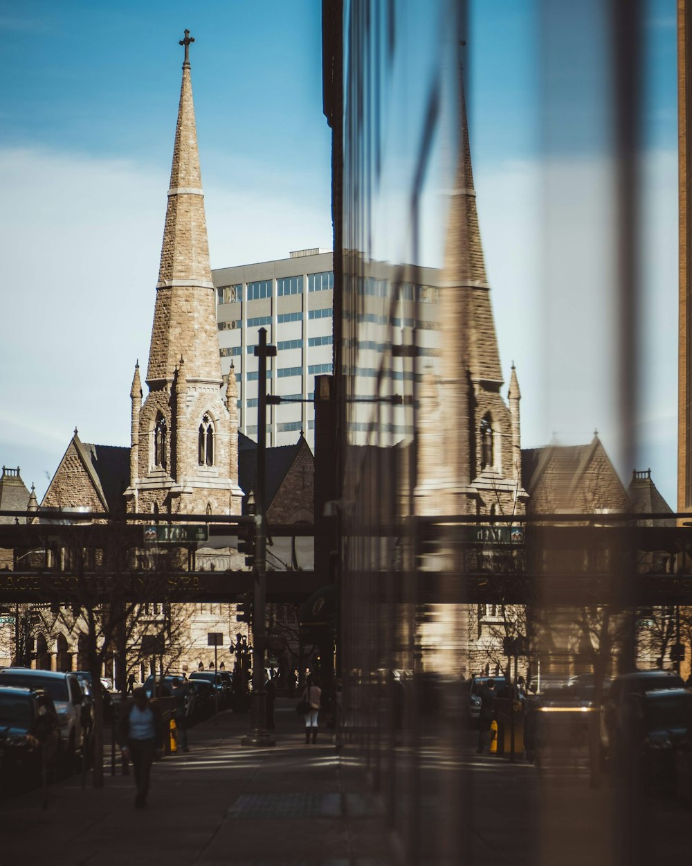 gray cement church