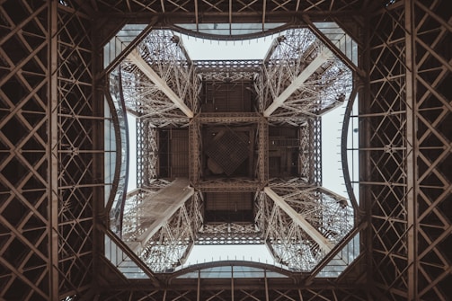 Close-up of precise structural steelwork highlighting engineering excellence