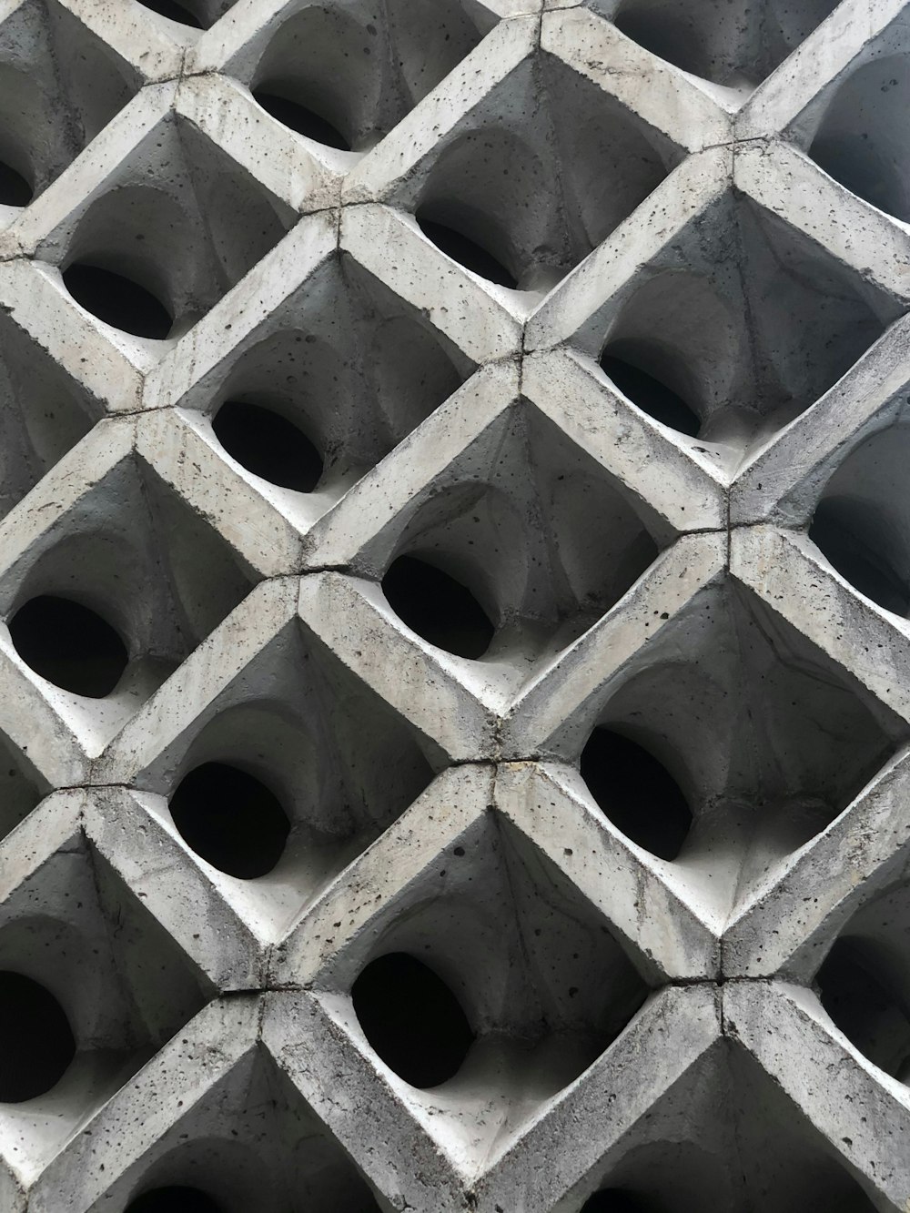 gray cement structure