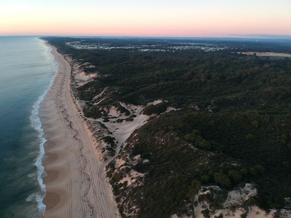 white sand beach