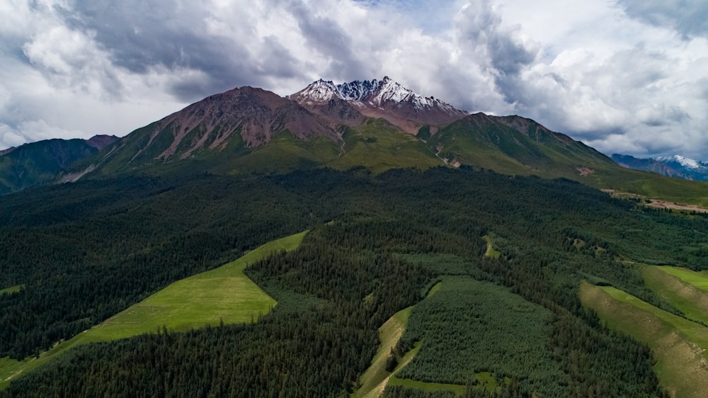 green mountains