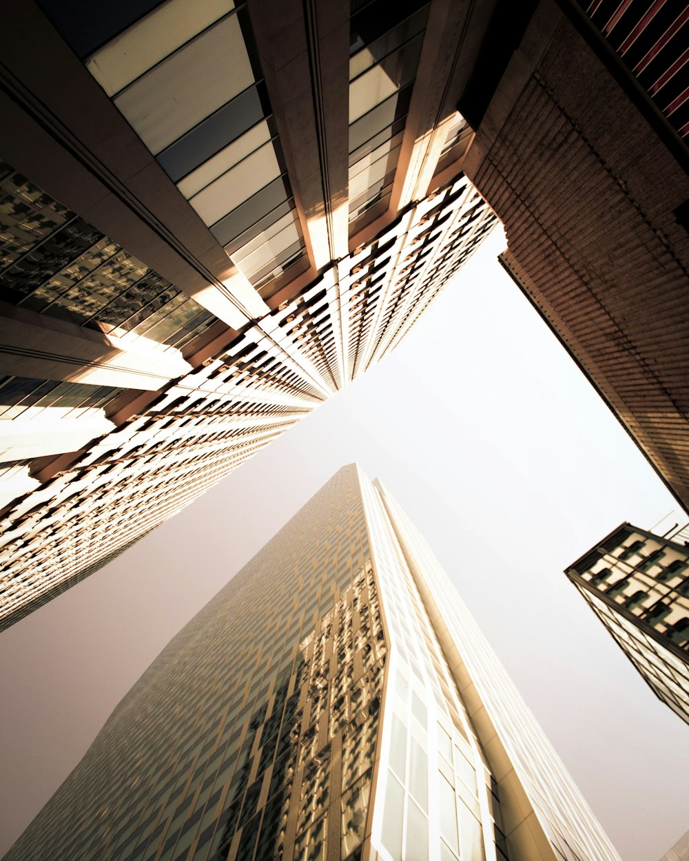 close-up photography of buildings during daytime