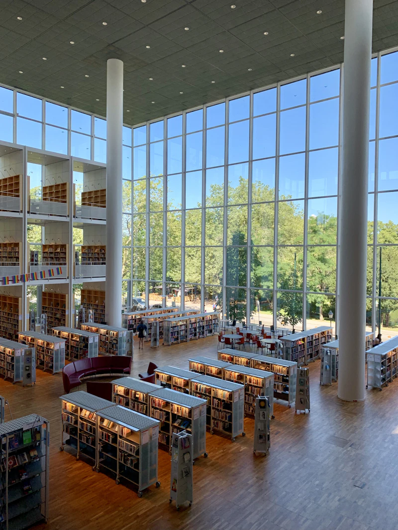 Library and study areas
