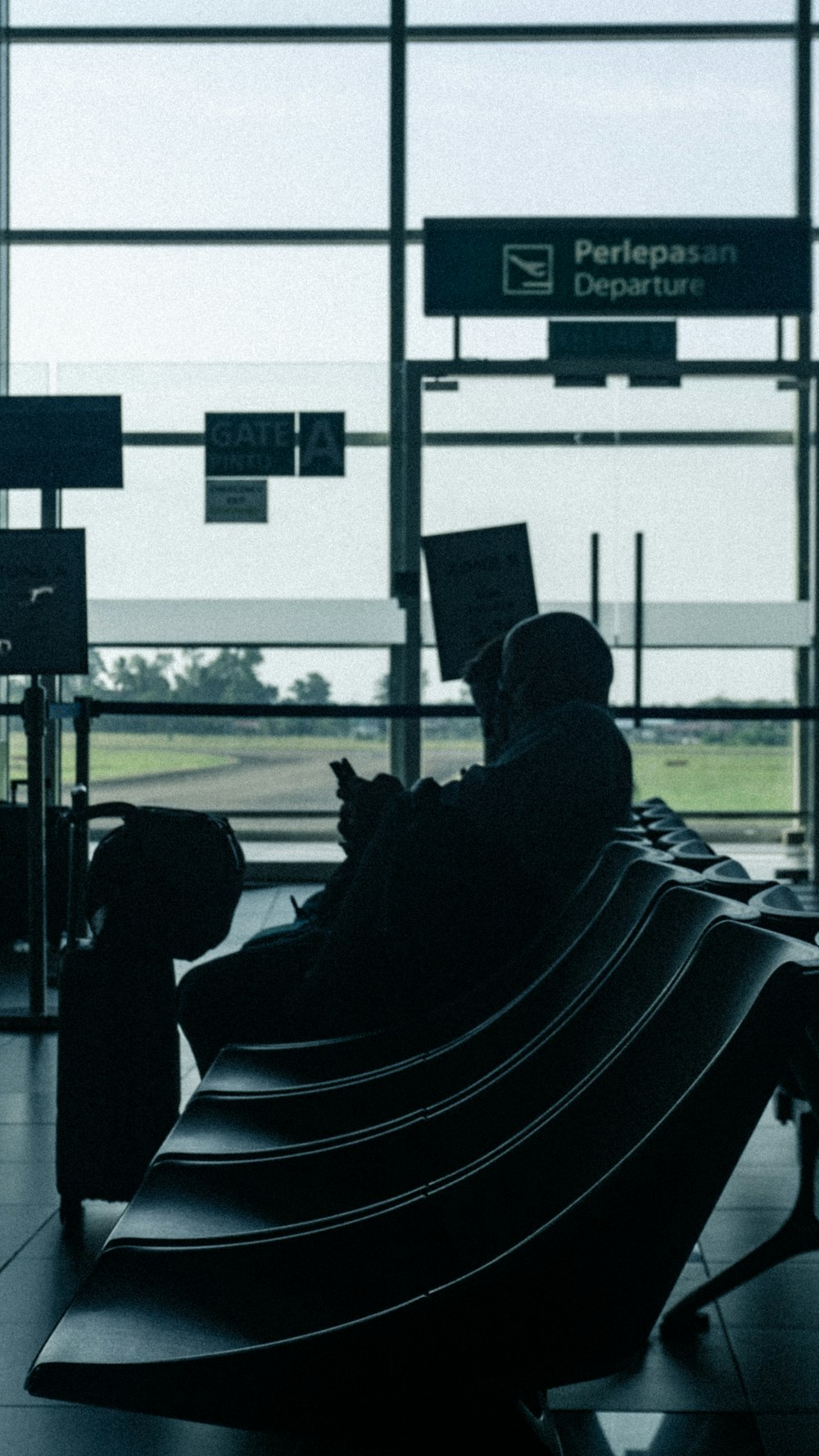 interior of an airport terminal