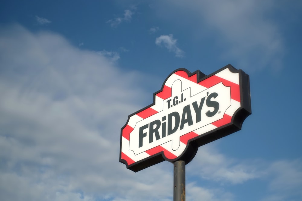 TGI Fridays Beschilderung