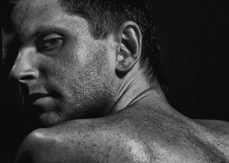 Mature man's portrait, experienced and discerning