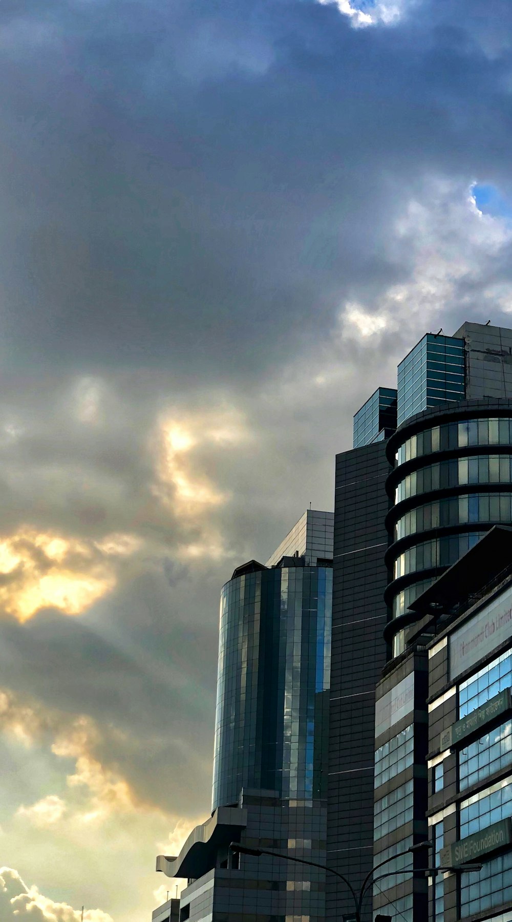 gray building during golden hour