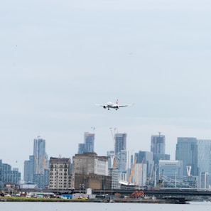 flying airplane at daytime