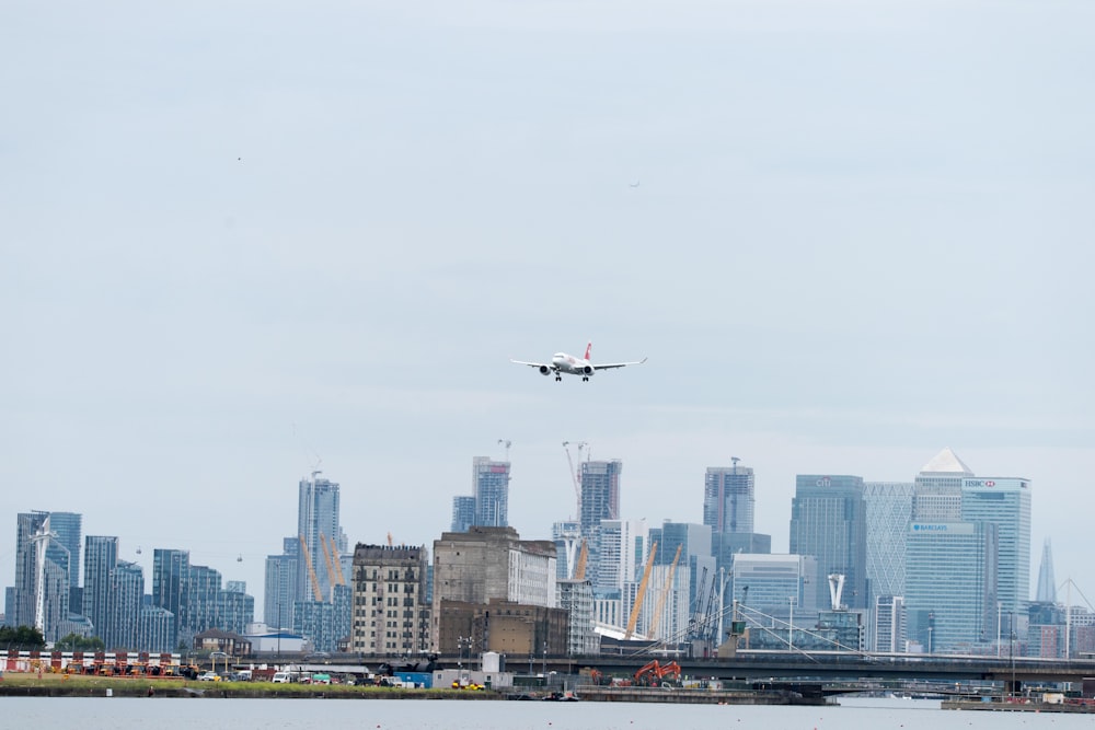 flying airplane at daytime