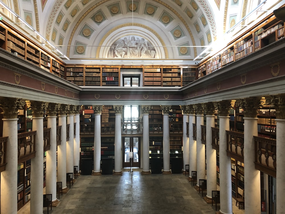 white and brown concrete building interior