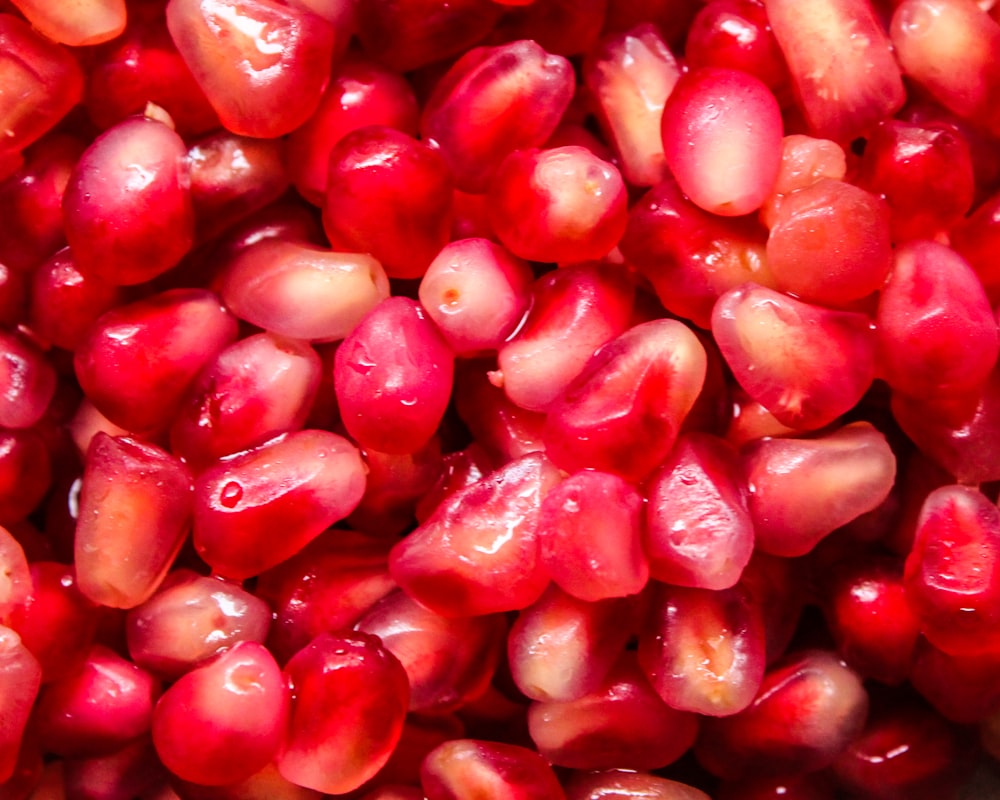 red pomegranate seeds