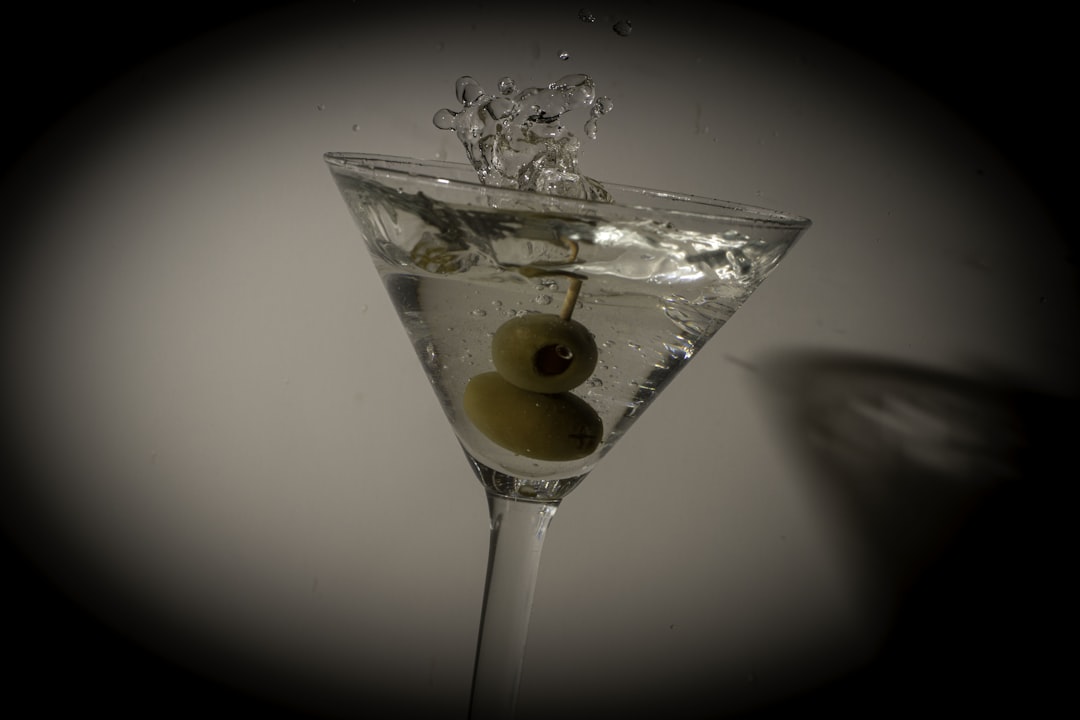 olives dipped in liquor, Olive splash
