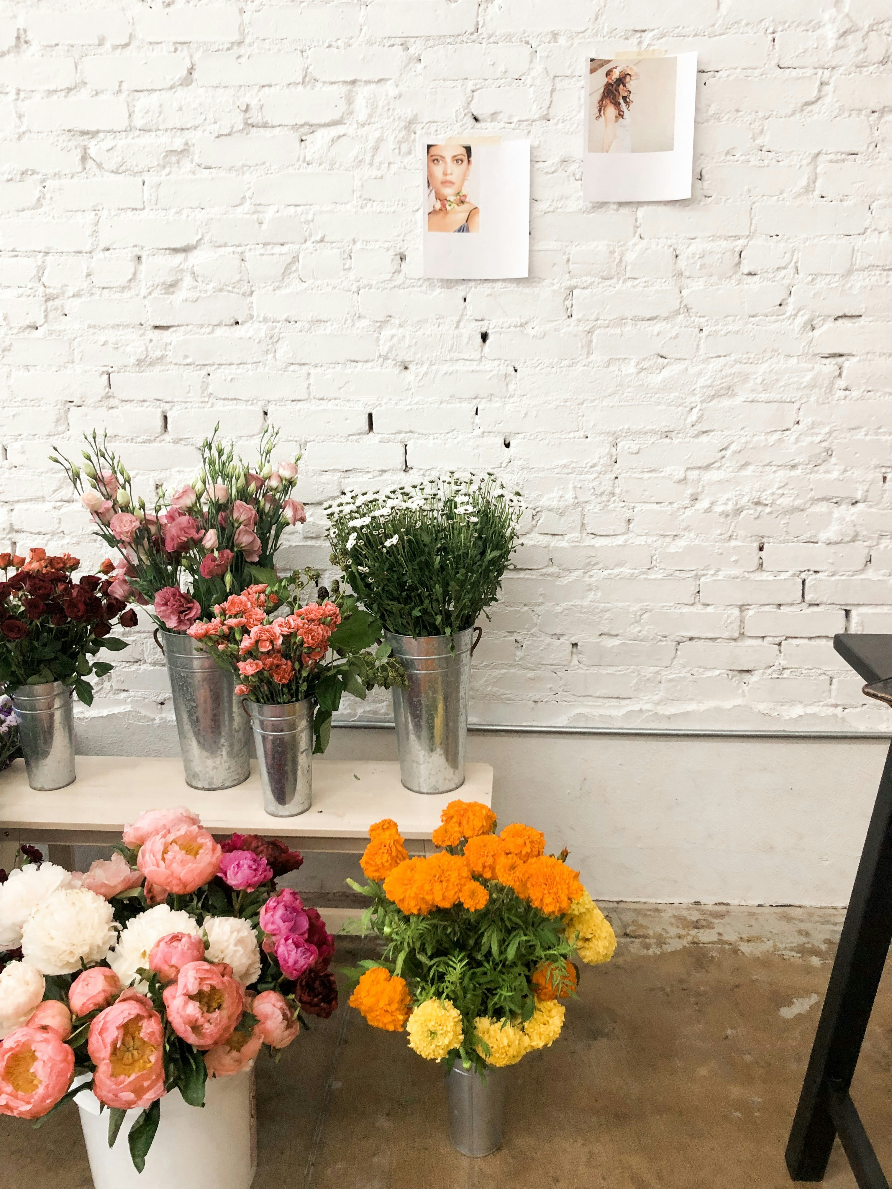 assorted-colored flowers in vase