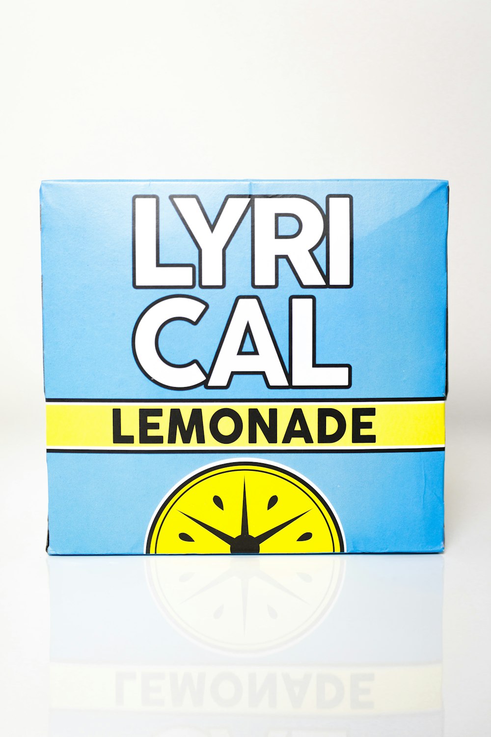 blue and yellow Lyrical lemonade box
