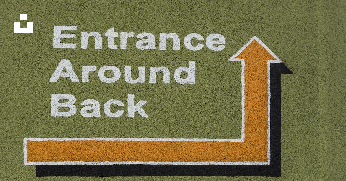 Entrance around back signage photo – Free Building Image on Unsplash