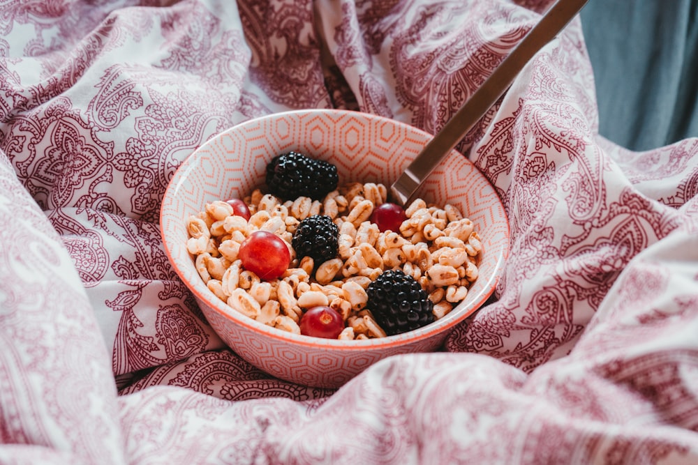 cereal in bowl