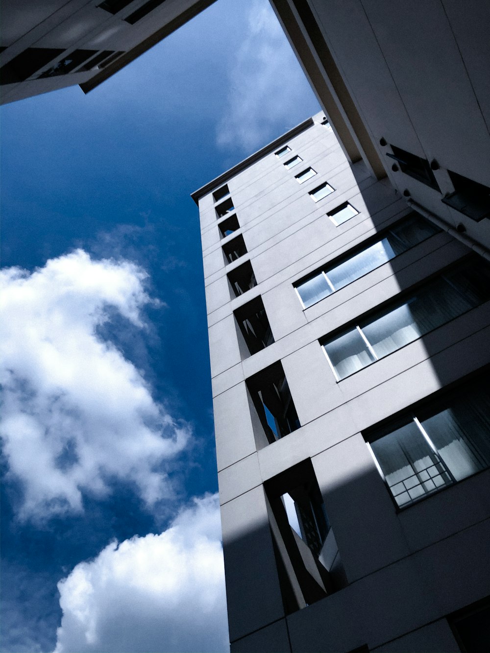 white concrete building