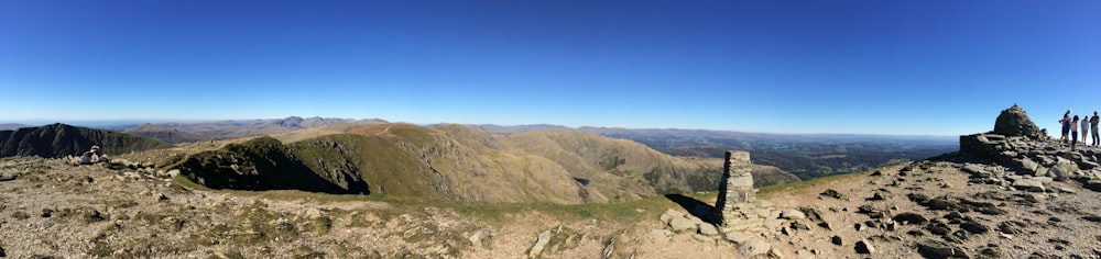 aerial photography of mountain range during daytime