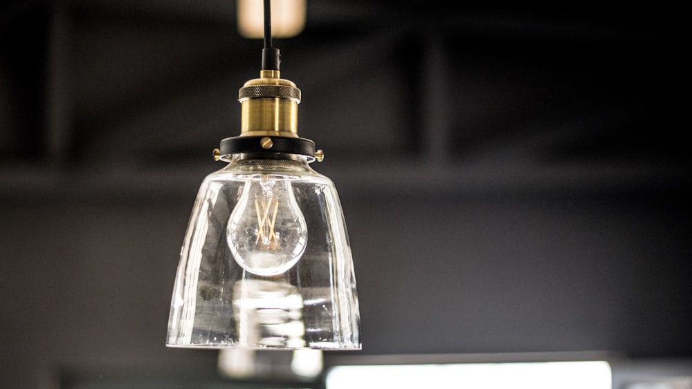 clear light bulb