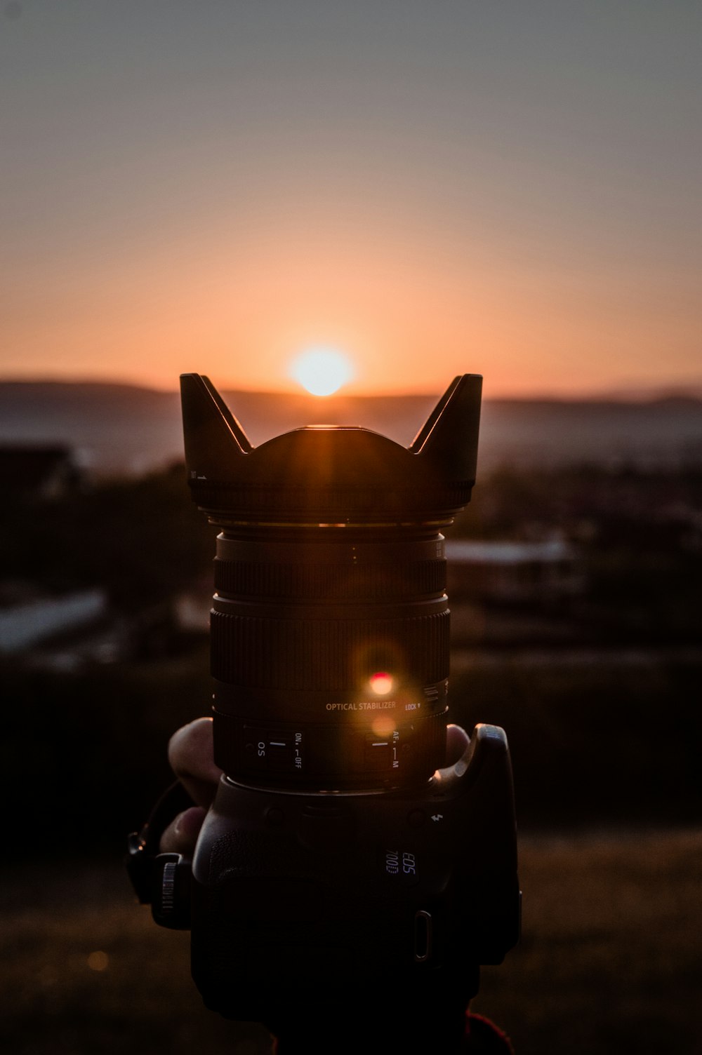 black camera close-up photography