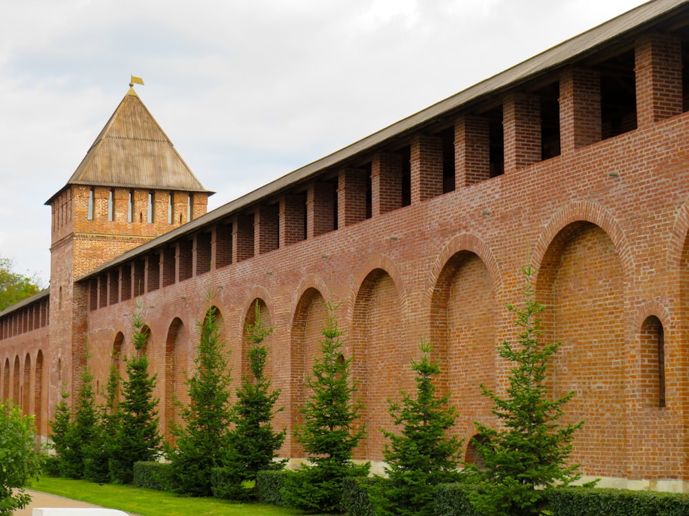 Caravanserai building view at daytime