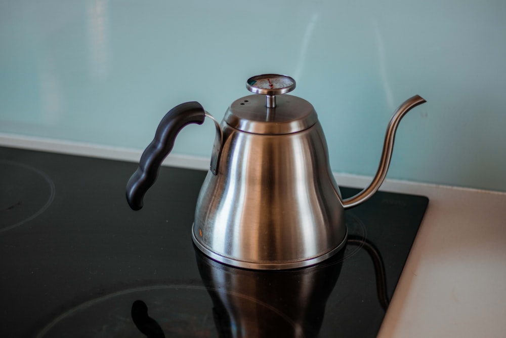 grey whistling kettle