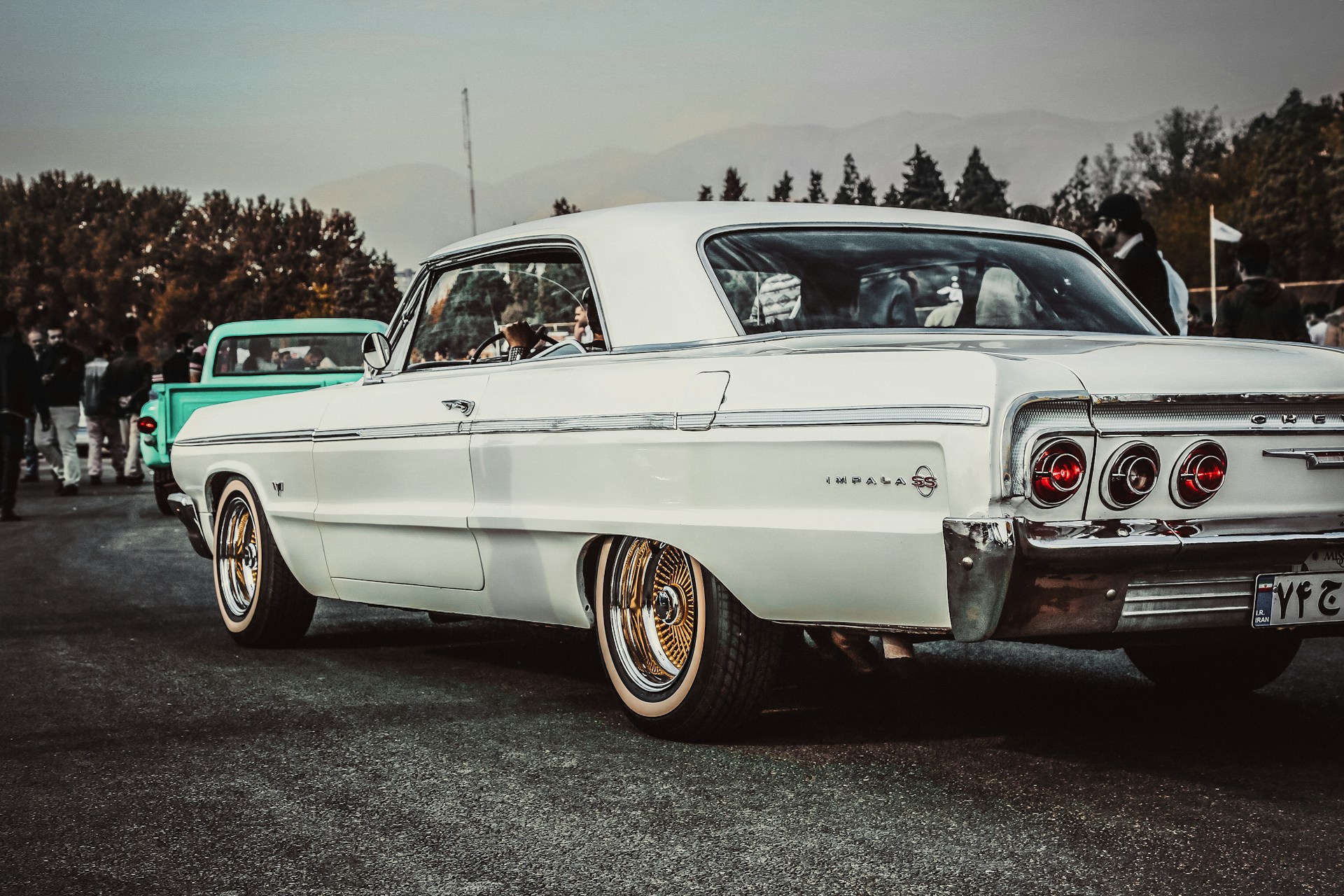 white coupe