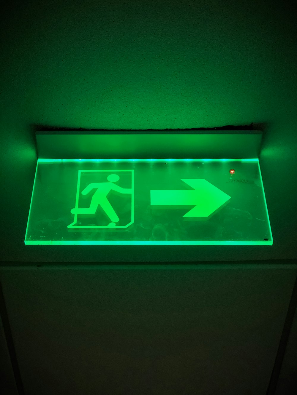 fire exit signage