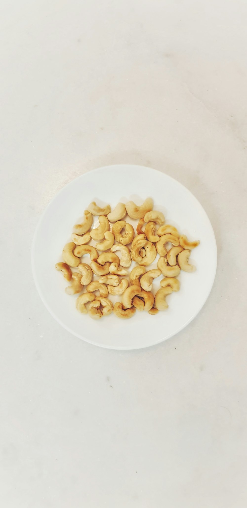 food on white ceramic plate