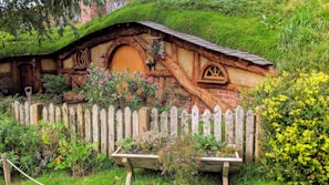 brown house