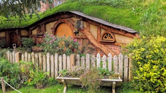 brown house